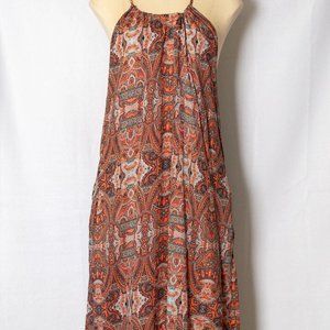 Lucky Brand Paisley Midi Dress